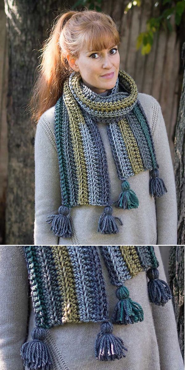 free crochet scarf pattern
