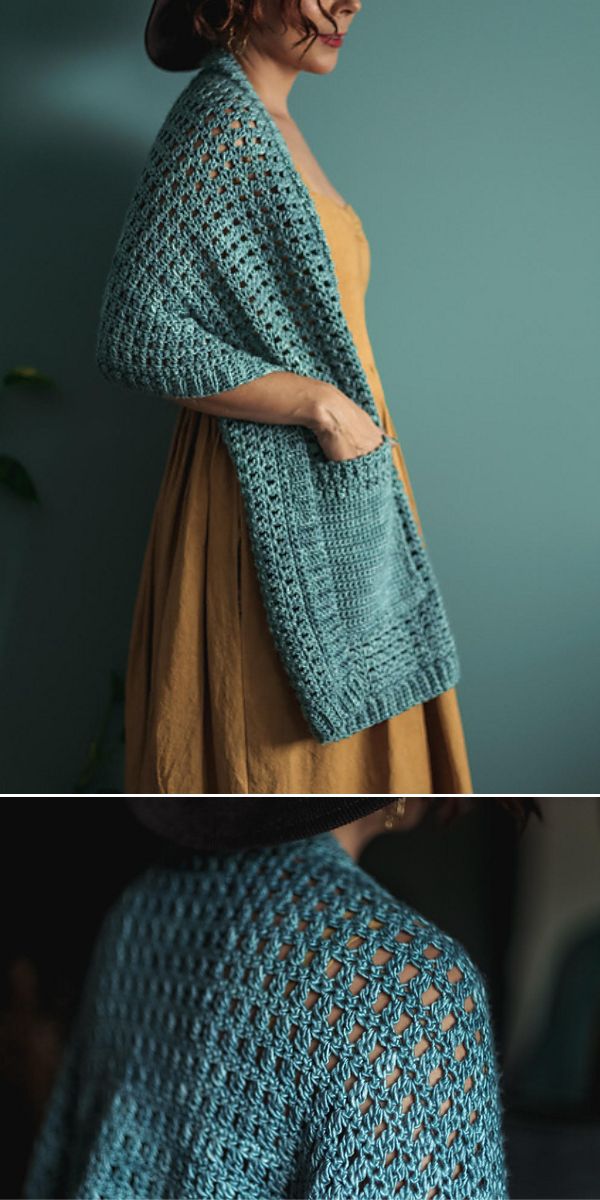 Ravelry: Lace Kimono Cardigan pattern by Justina Kirkwood