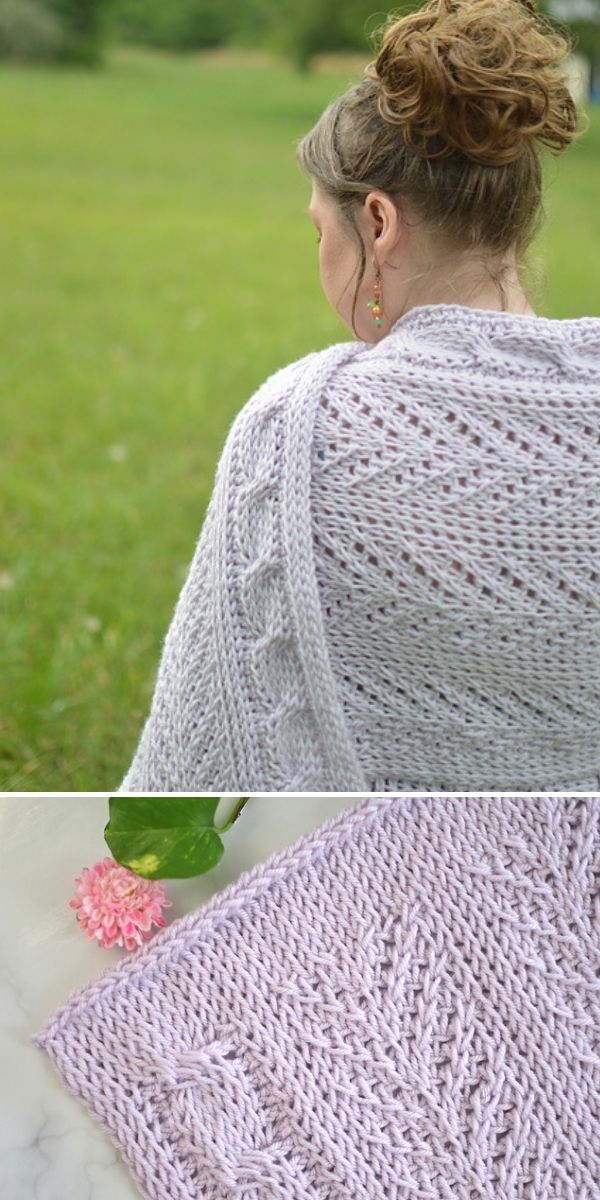 free tunisian crochet shawl pattern
