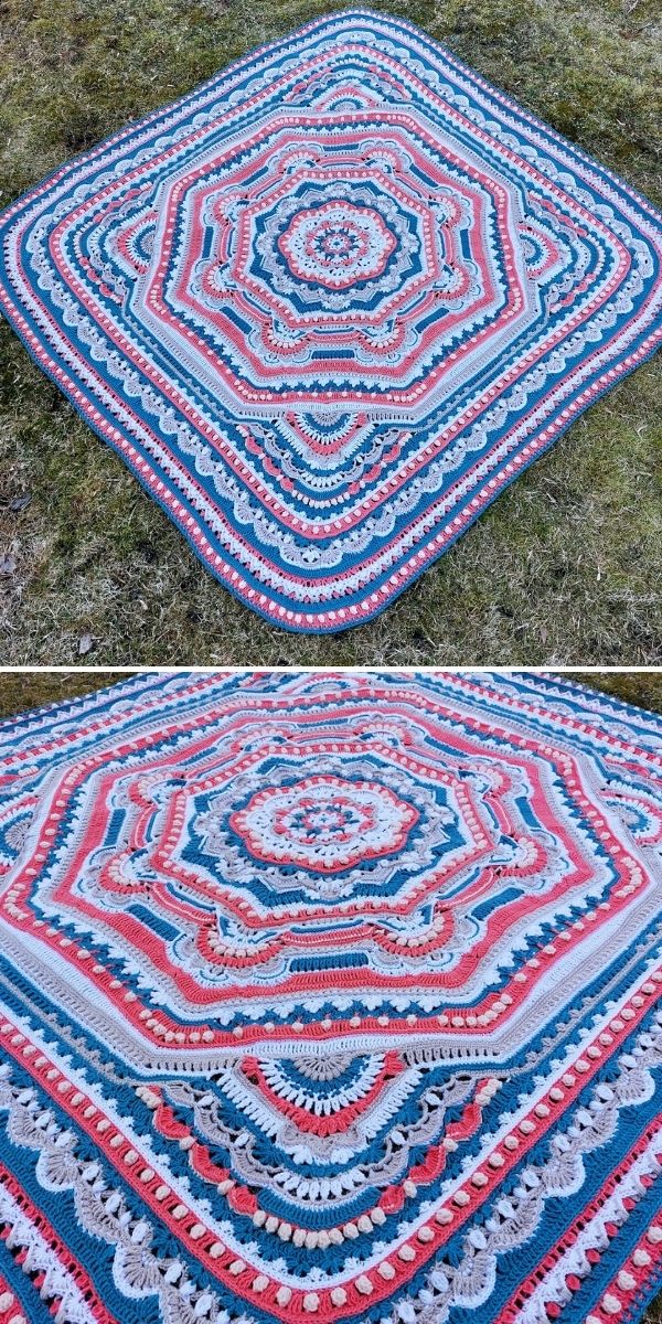 Ammaline Blanket Free Crochet Pattern