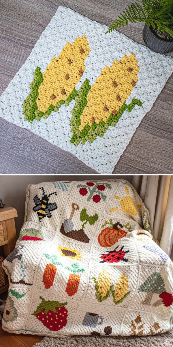 free corner to corner square crochet pattern