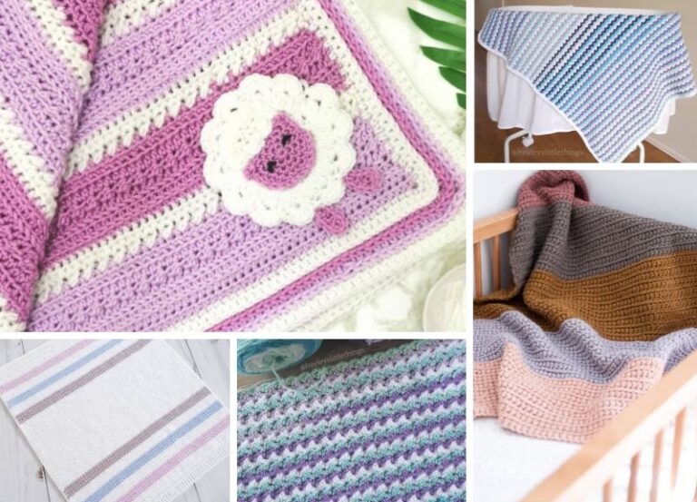 29 Easy Crochet Baby Blankets