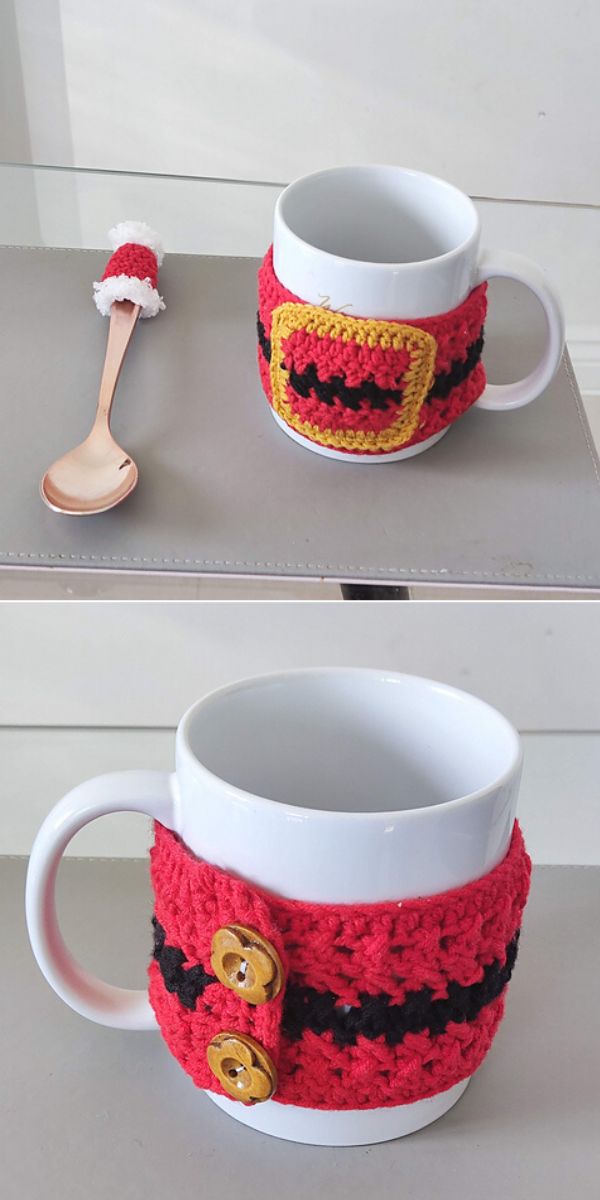 free crochet cup cozy pattern