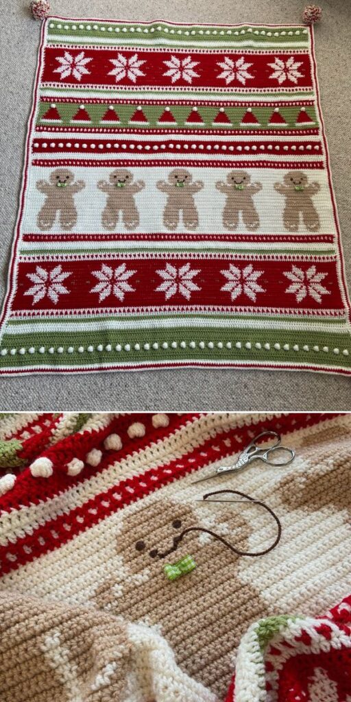 Festive And Cozy Christmas Blankets – 1001 Patterns