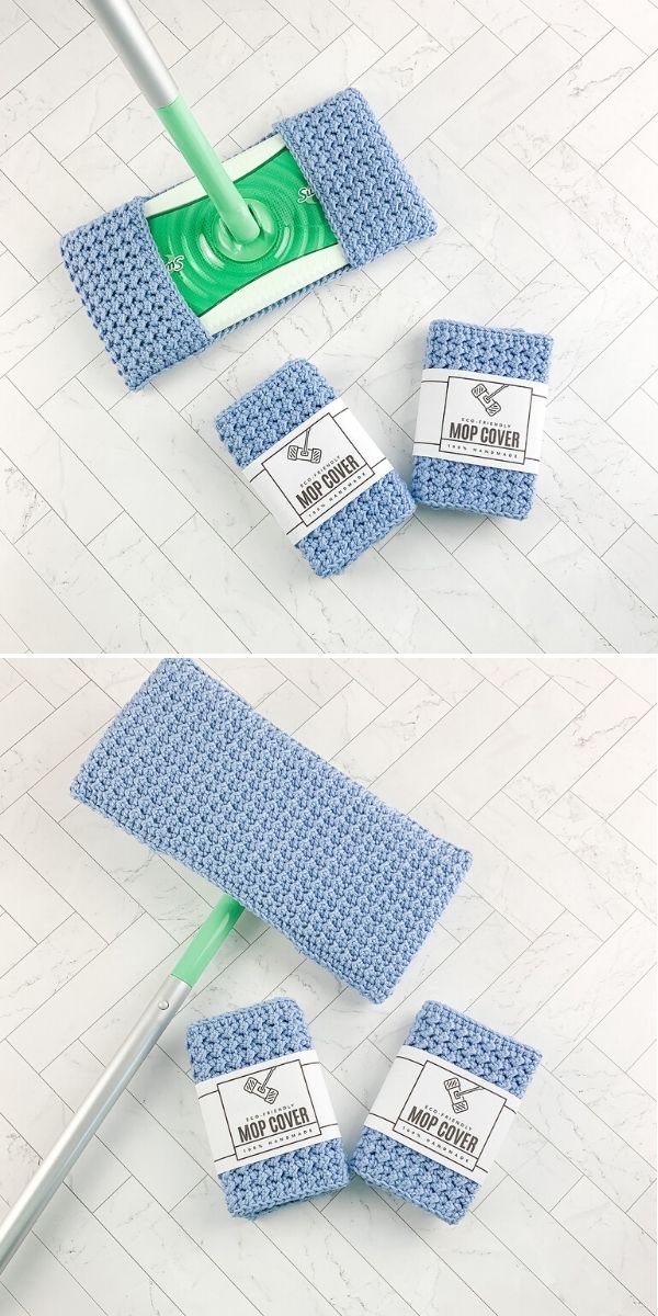 Easy Crochet Mop Cover
