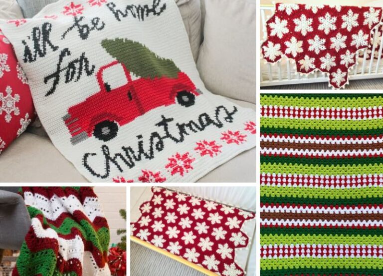 20 Festive And Cozy Christmas Blankets for Your Family and Friends