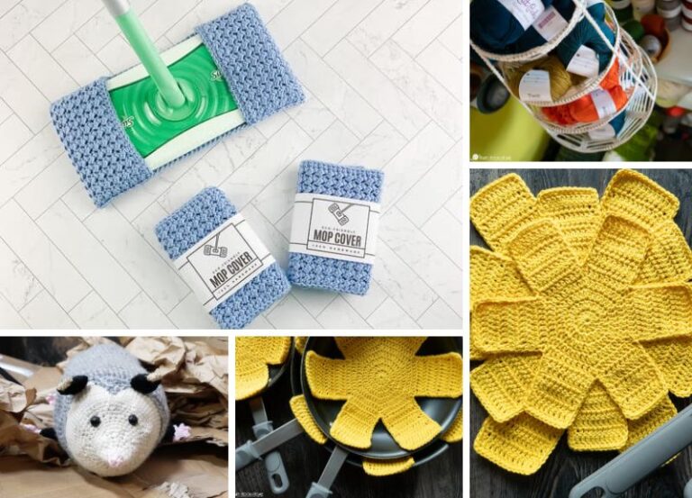 25 Handy Crochet Kitchen Accessories