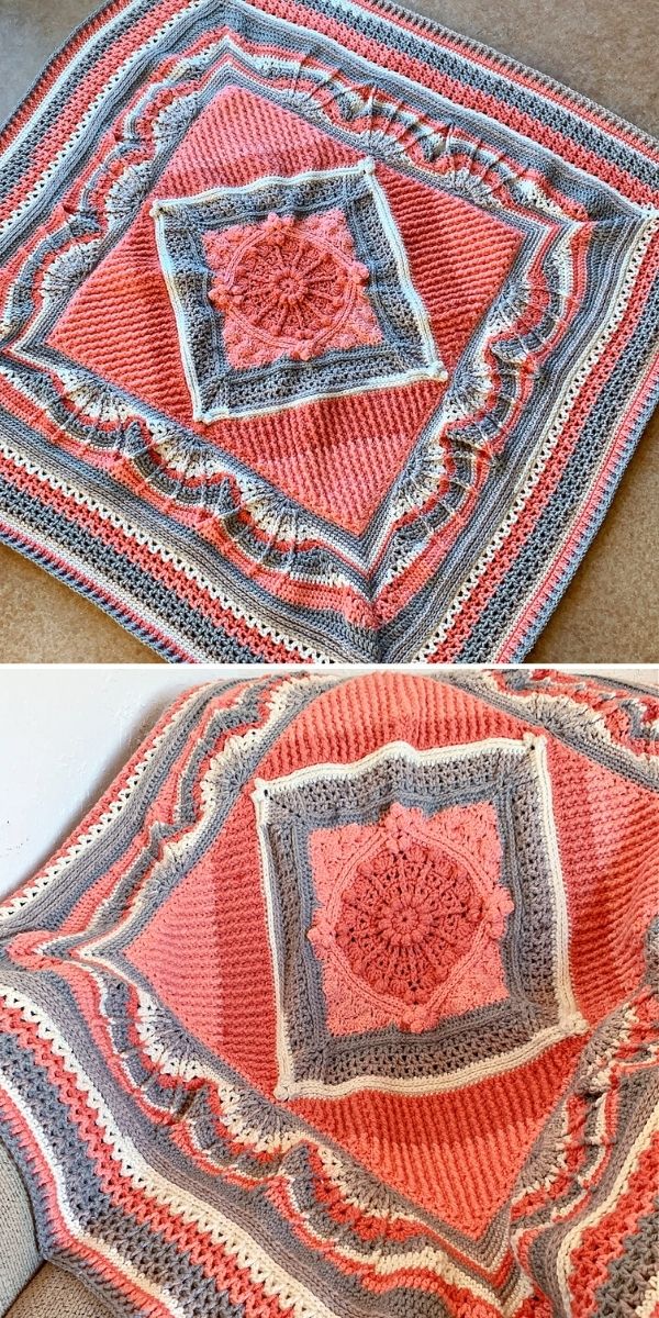 Mandala Blanket CAL crochet cals
