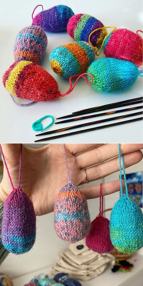 Easter egg free knitting pattern