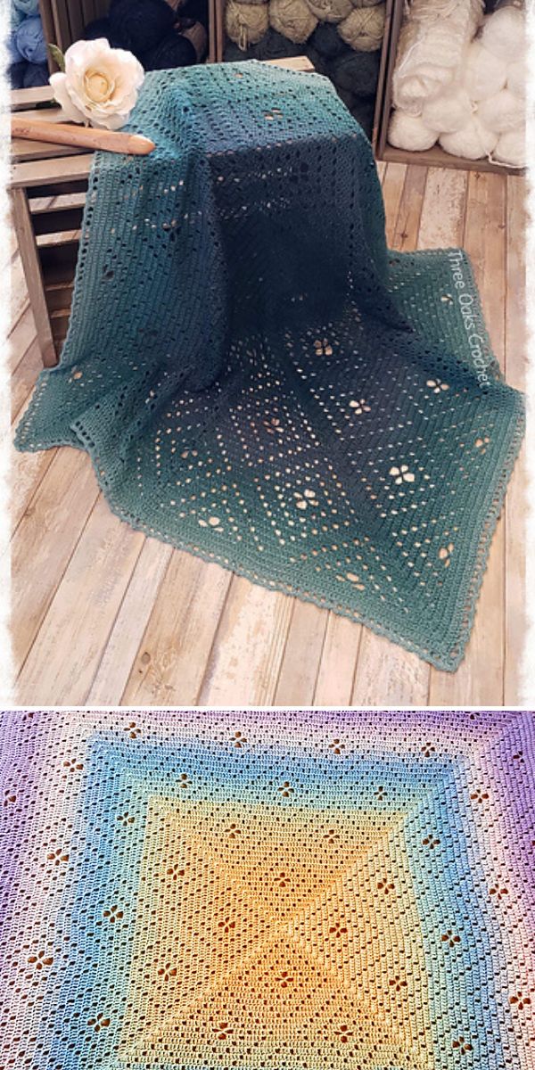 free light blanket crochet pattern