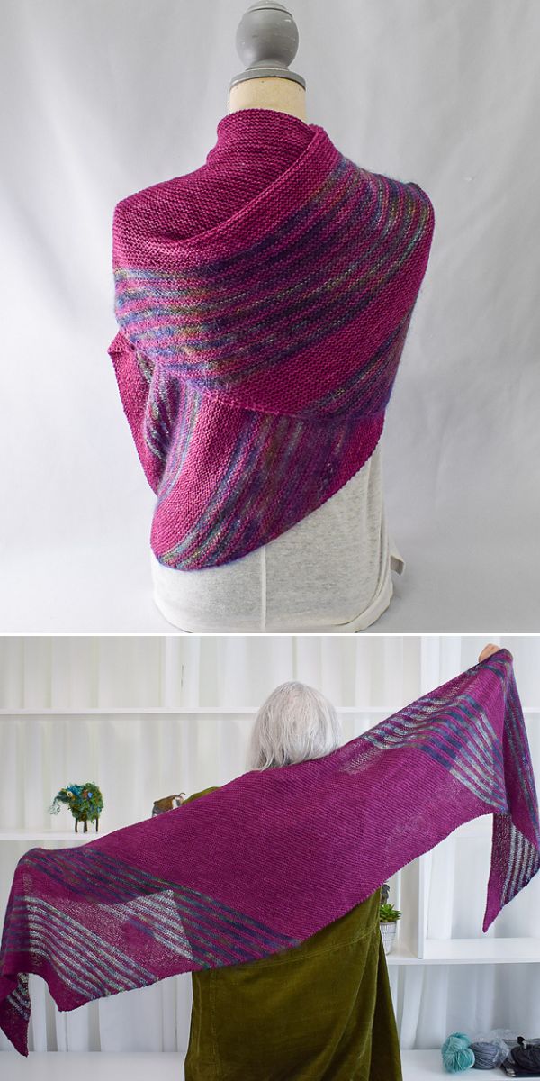 free knitted wrap pattern
