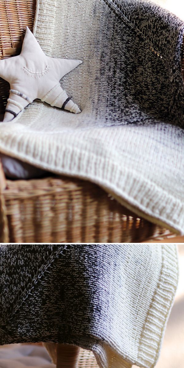 baby blanket free knitting pattern
