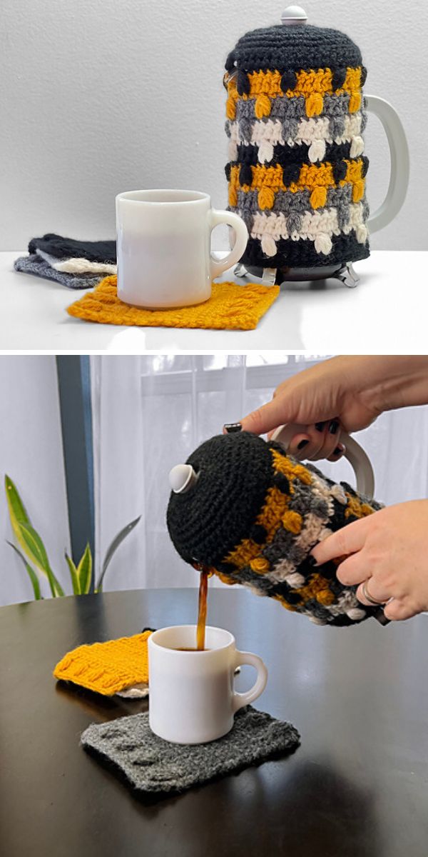 free crochet cozy pattern