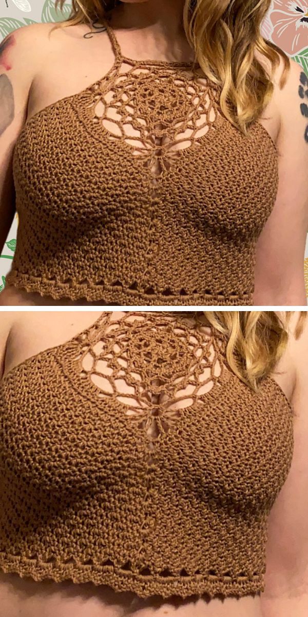 free crochet tank top pattern