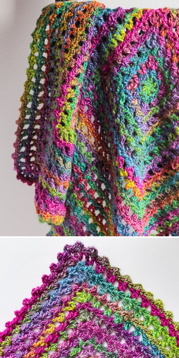 lacy blanket free crochet pattern