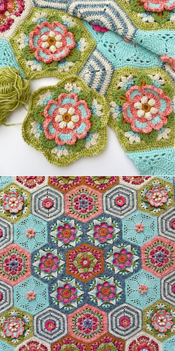 frida's flowers free crochet pattern