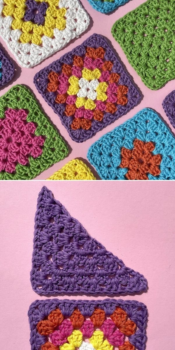 free granny square crochet pattern