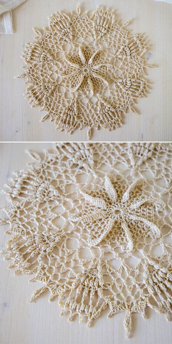 Free doily crochet pattern