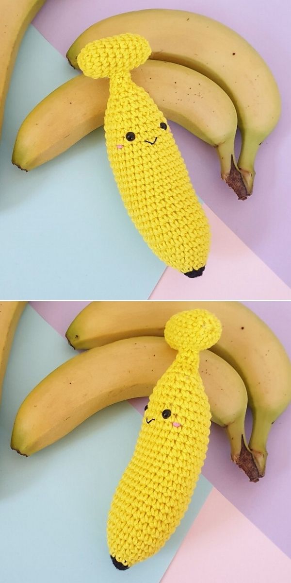 free amigurumi banana crochet pattern