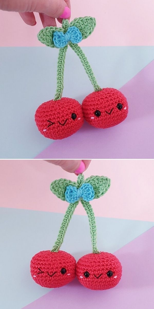 free amigurumi cherry crochet pattern