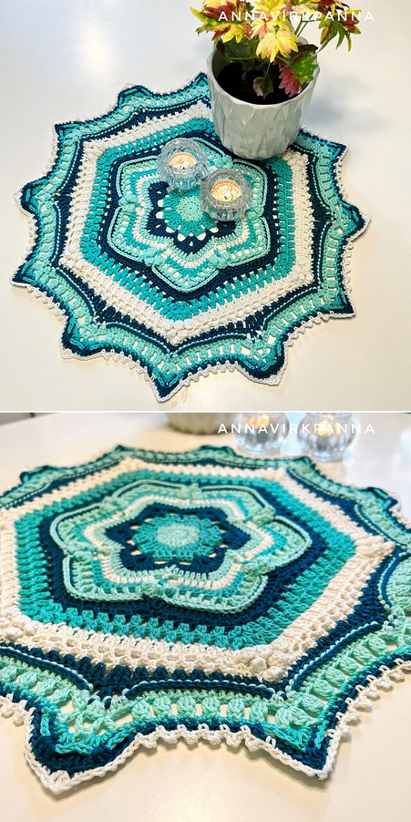 crochet mandala free pattern