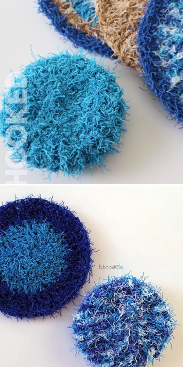 scrubby sponge free crochet pattern