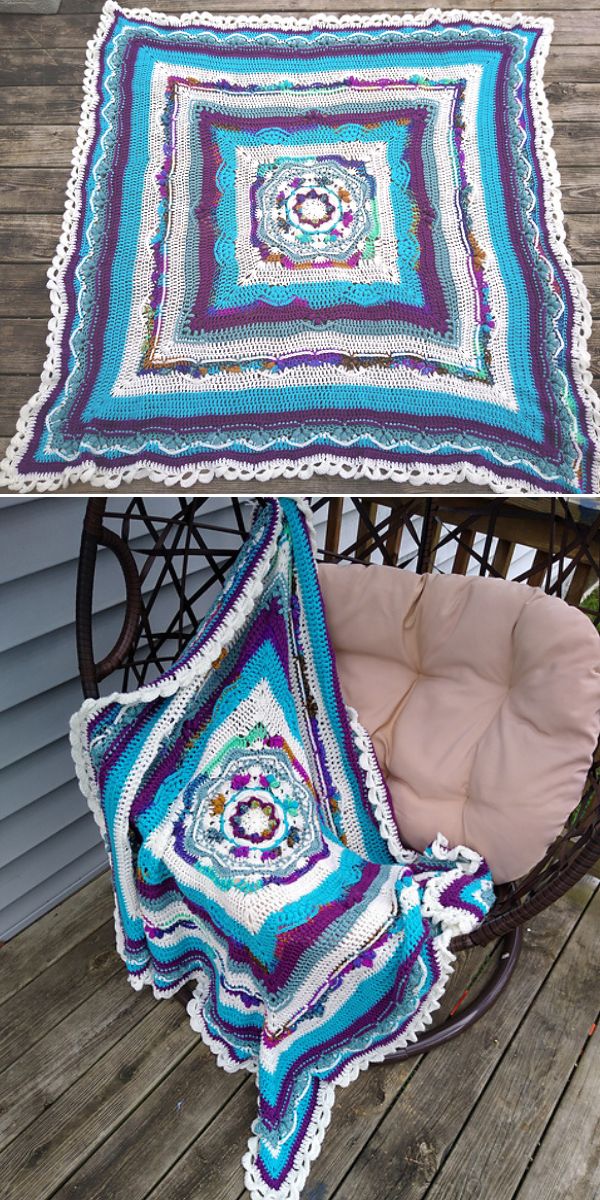 free blanket crochet pattern