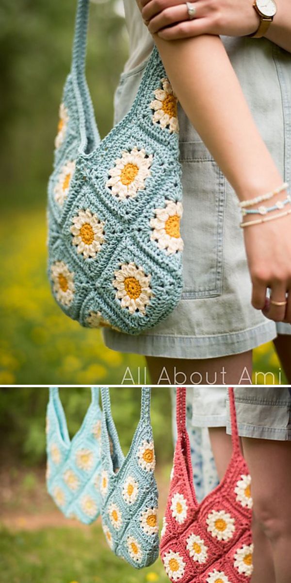 free shoulder bag crochet pattern
