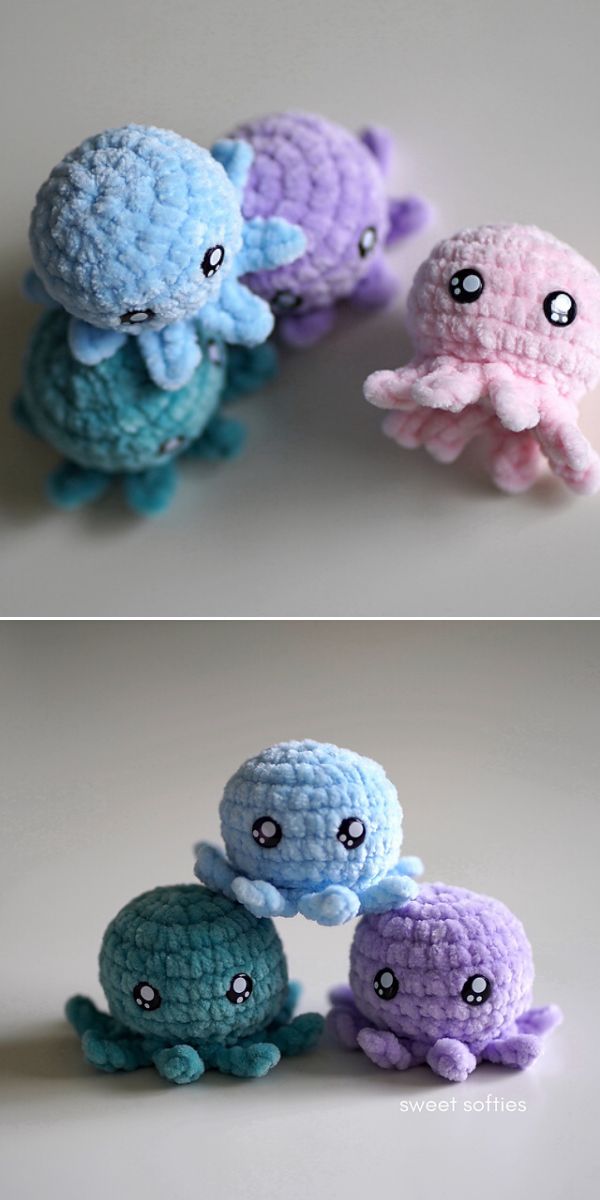 octopus amigurumi free crochet pattern