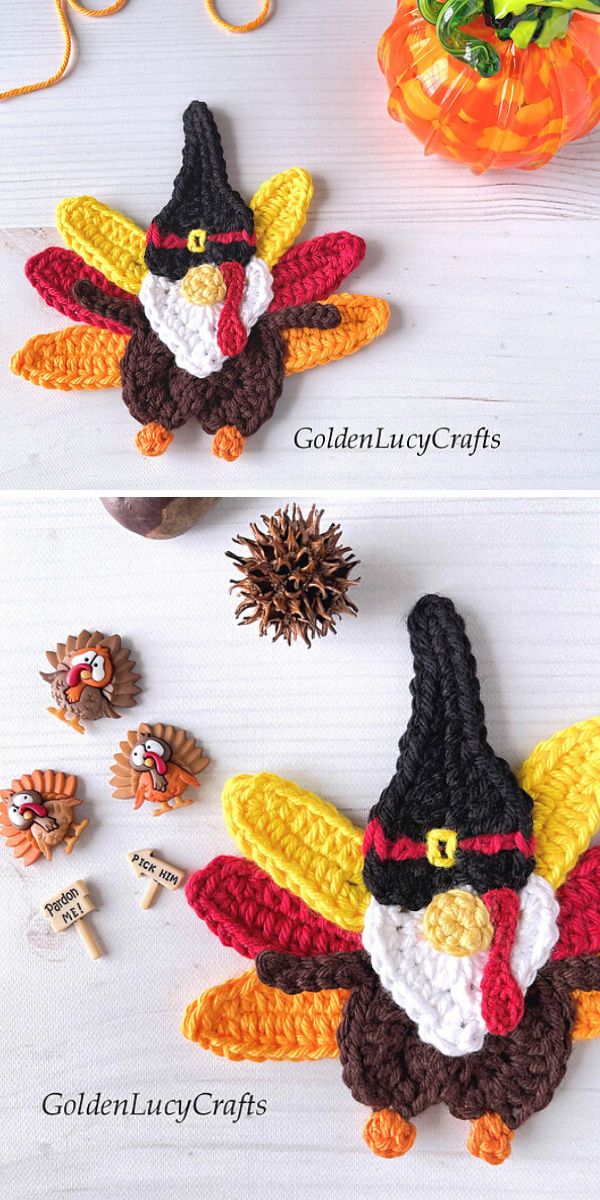 thanksgiving applique free crochet pattern