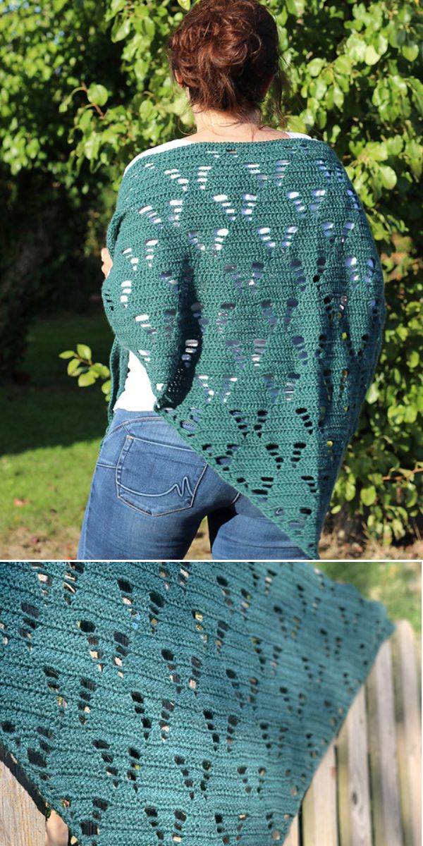 free easy crochet shawl pattern