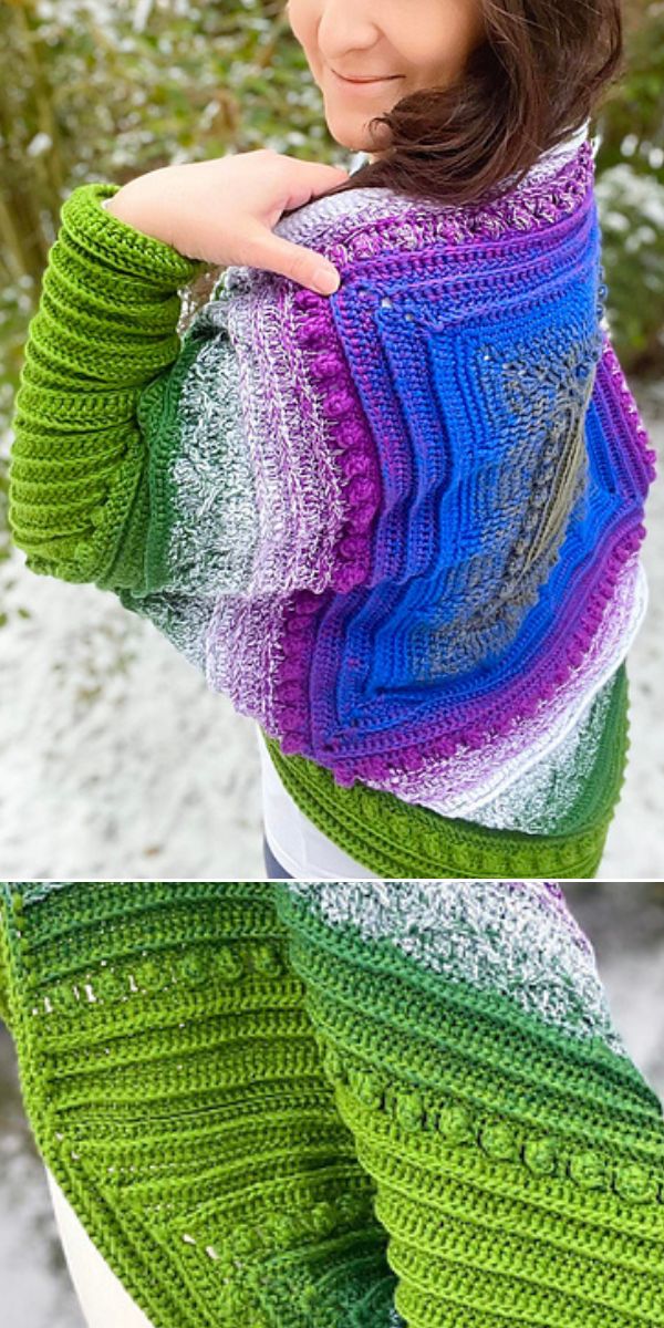 free crochet shrug pattern