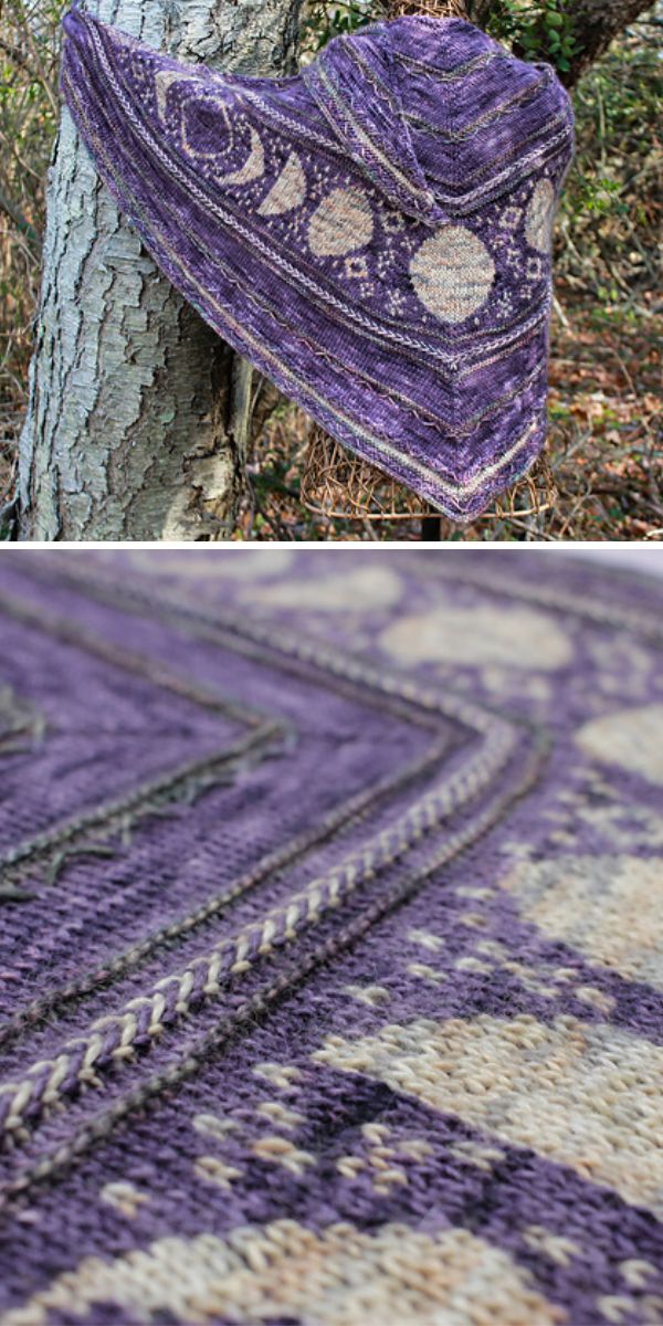 free knitted shawl pattern