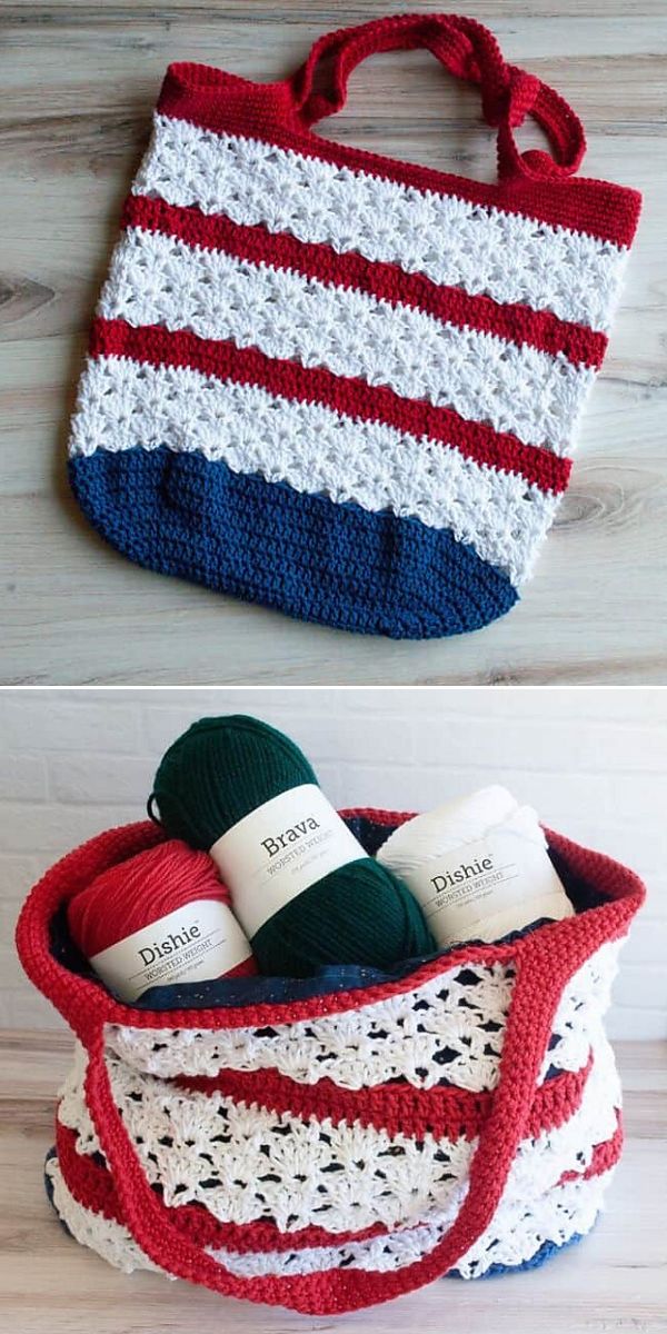 free market bag crochet pattern
