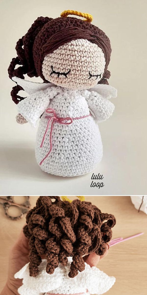 amigurumi angel free crochet pattern