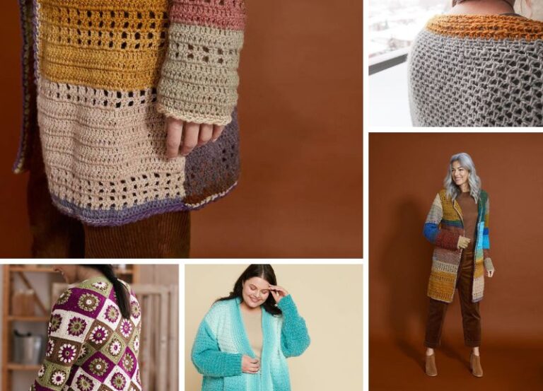 19 Crochet Long Cardigans