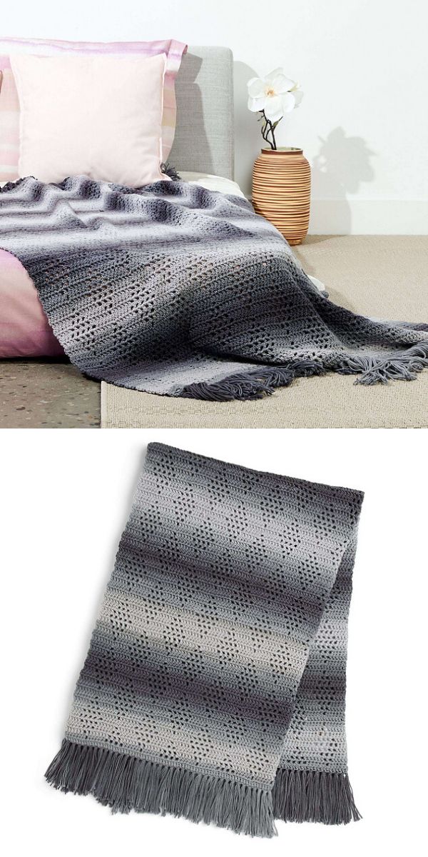 free filet blanket crochet pattern