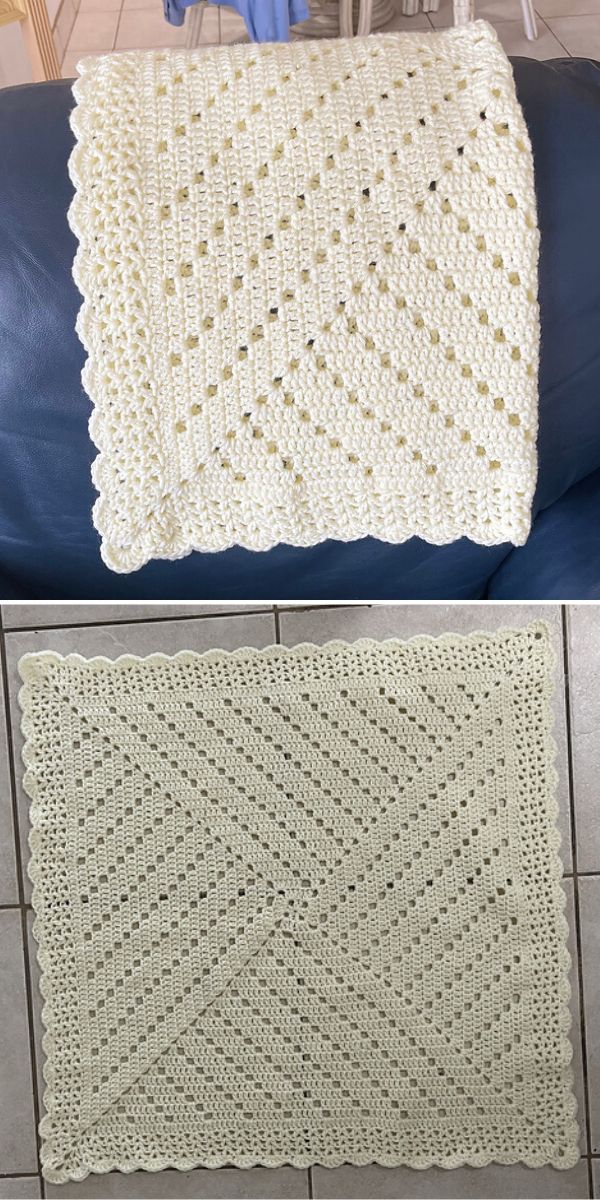 free filet blanket crochet pattern