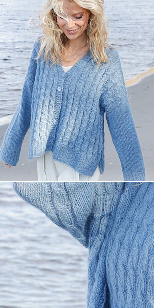 knitted cardigan free pattern