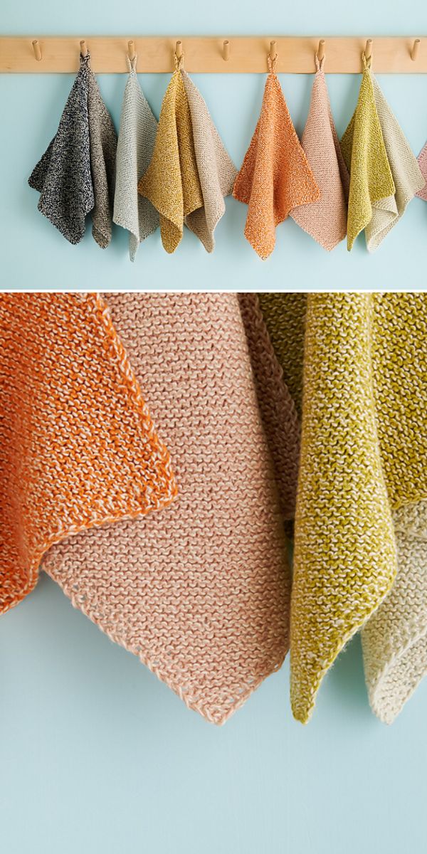 free corner-to-corner washcloth knitting pattern
