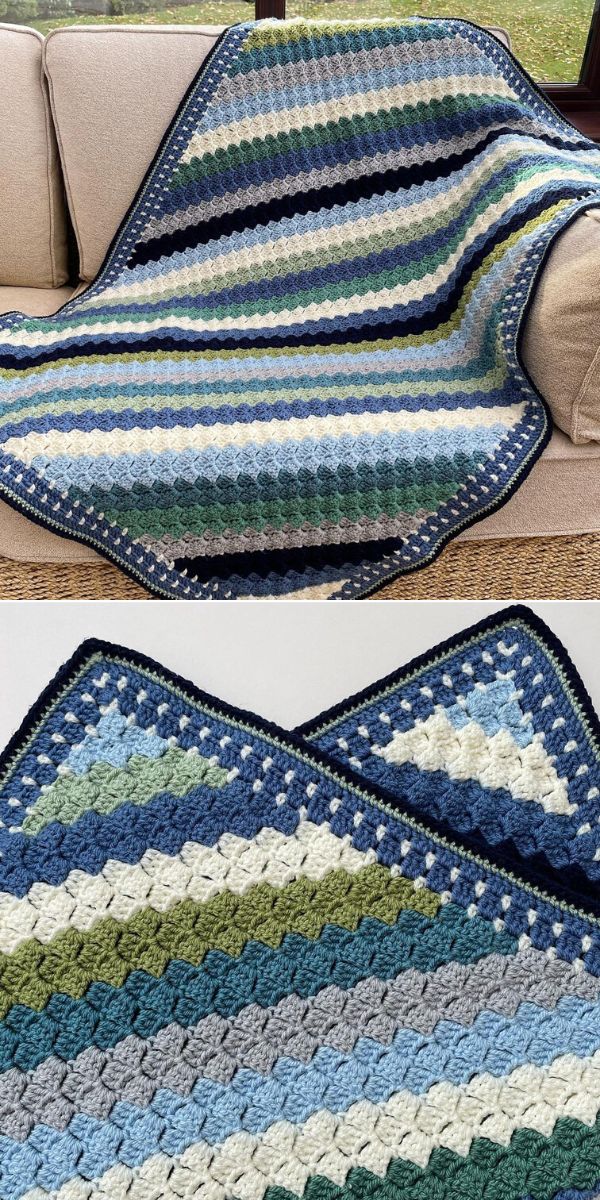 corner-to-corner crochet blanket free pattern