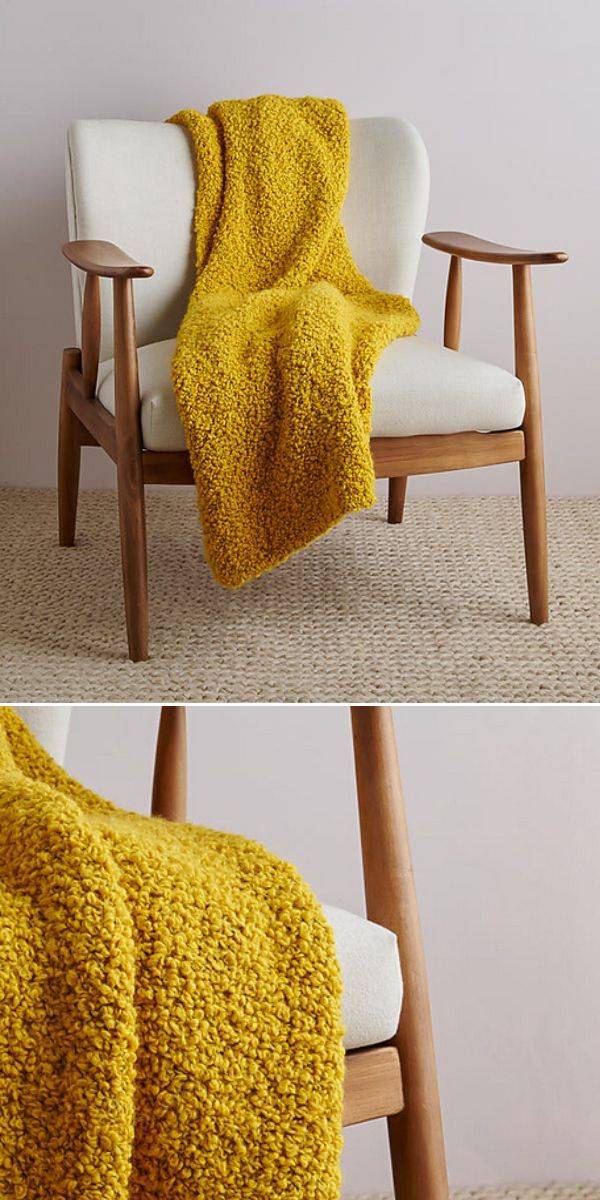 knitted blanket pattern free