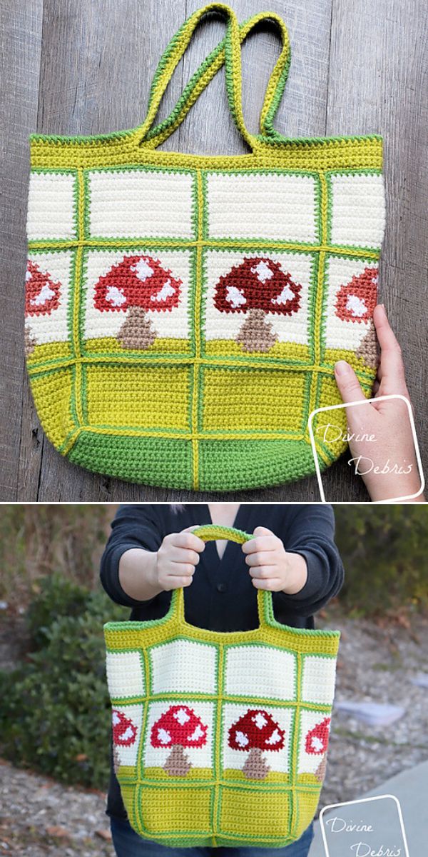 free crochet handbag pattern