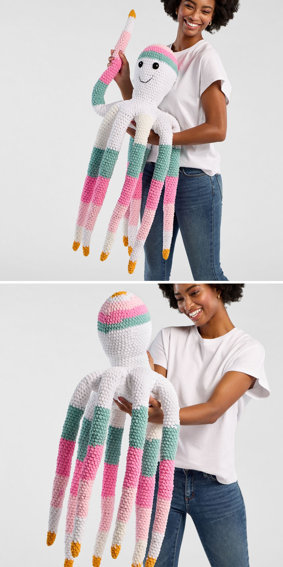 a big octopus amigurumi