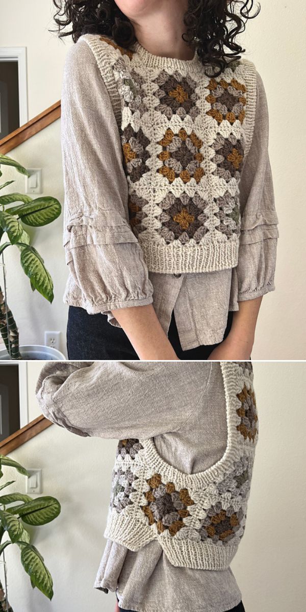 free crochet vest pattern