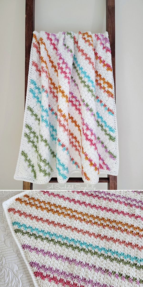 free crochet corner-to-corner blanket