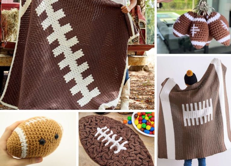 Crochet Football Ideas