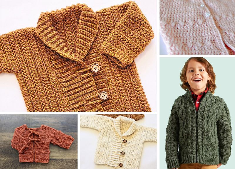 Crochet Sweaters For Toddlers