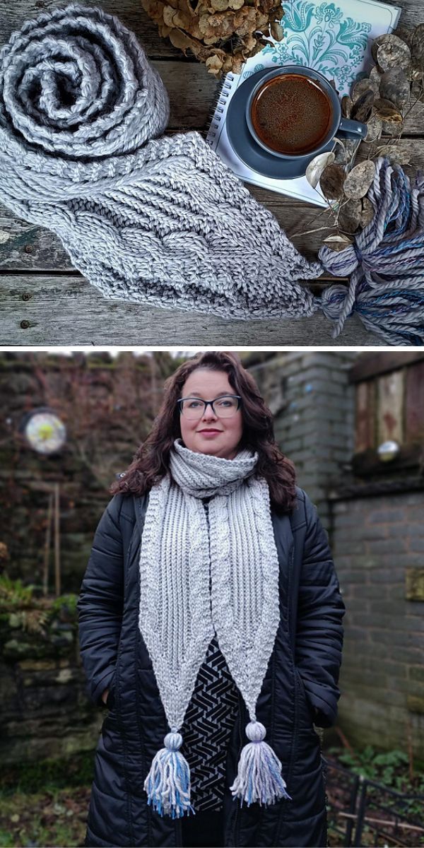 free knitted scarf pattern