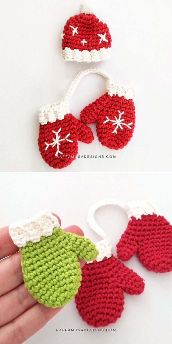 free Christmas decorations crochet pattern